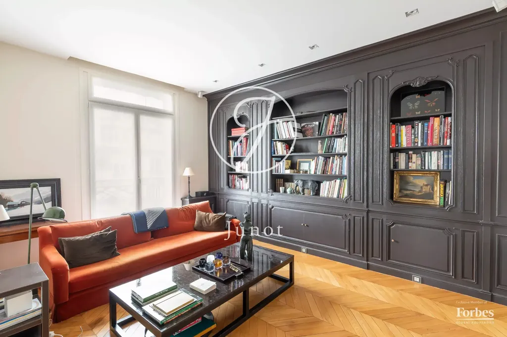Séjour - Appartement Duplex avec Terrasses à Paris 16e