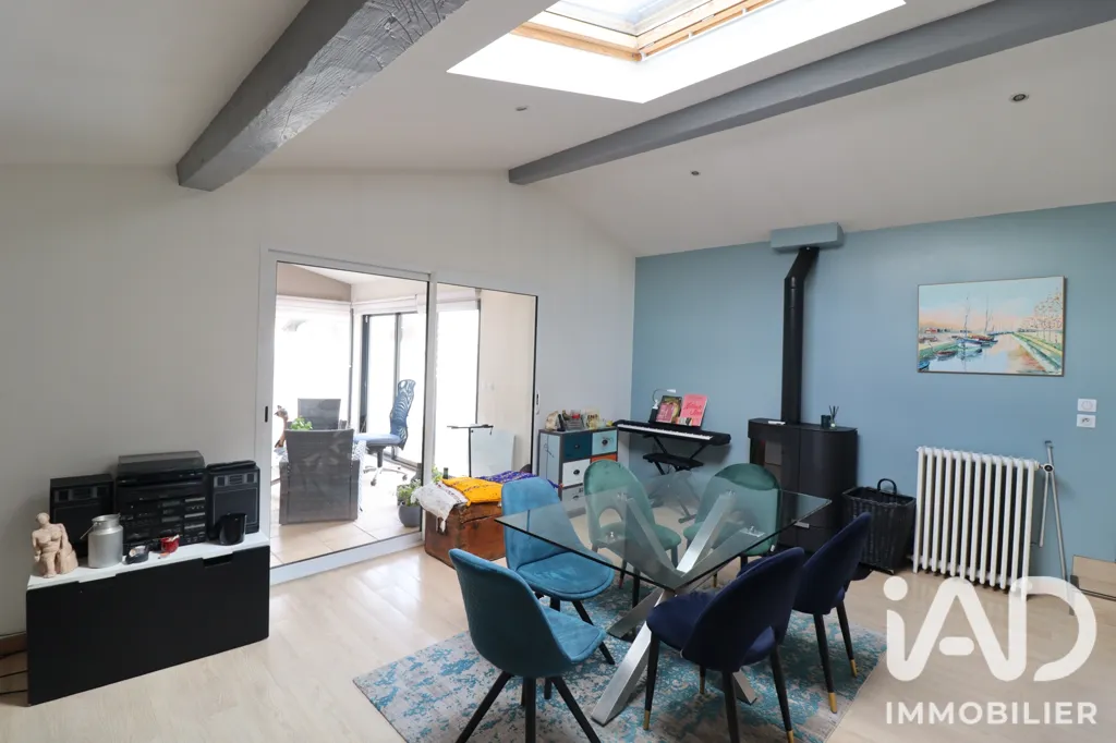 Sala da pranzo - Stone House with Pool in Lormont