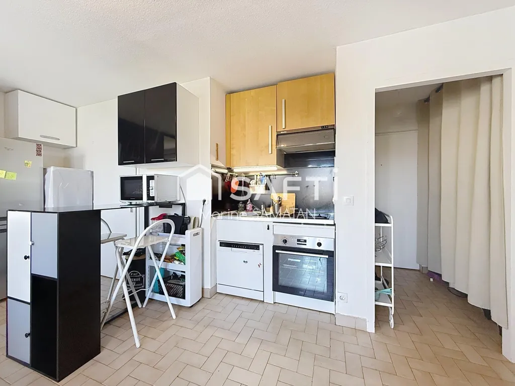 Cucina - Studio with Balcony near Geneva
