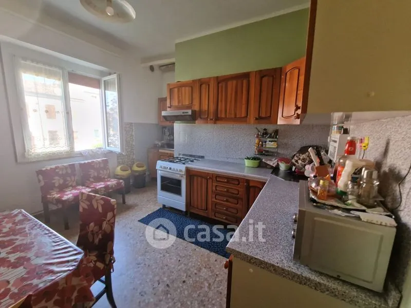 Cuisine - Apartment with Balcony in Pomponesco Centre