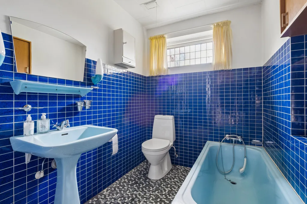 Salles de bain - Spacious Villa with Garden in Vinderup