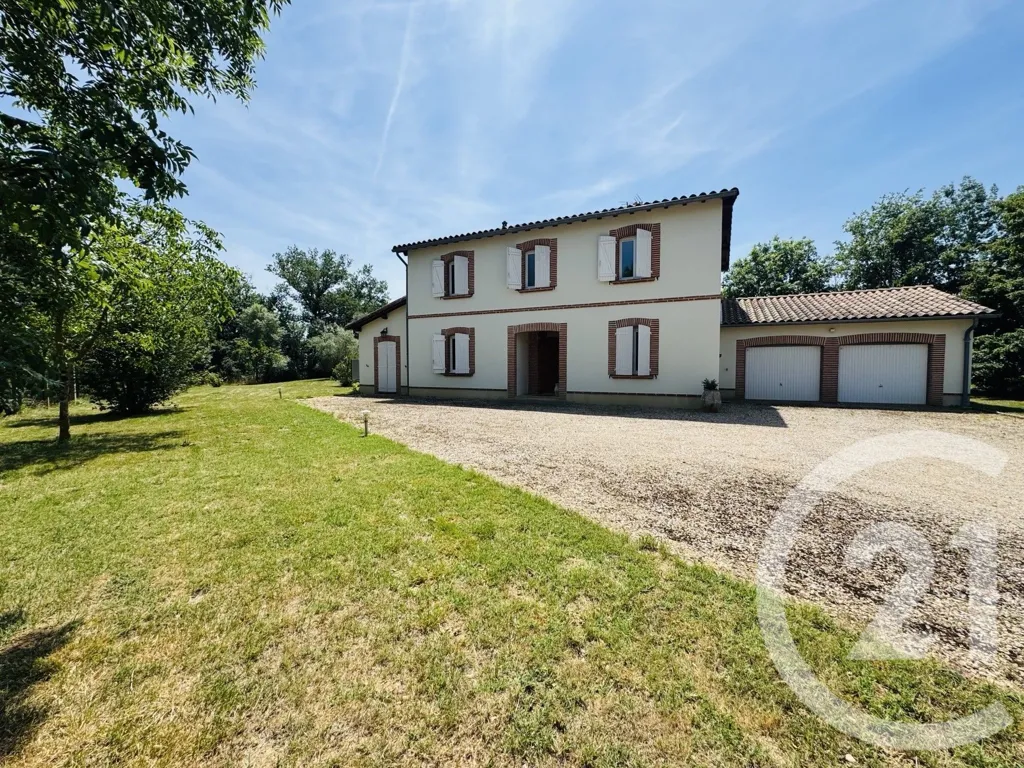 Extérieur - Maison avec Piscine au Calme à Saint-Gauzens