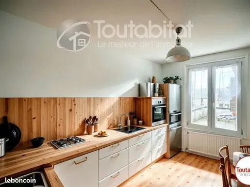Cuisine - Appartement 5 Pièces + Studio Indépendant au Cœur de la Ville