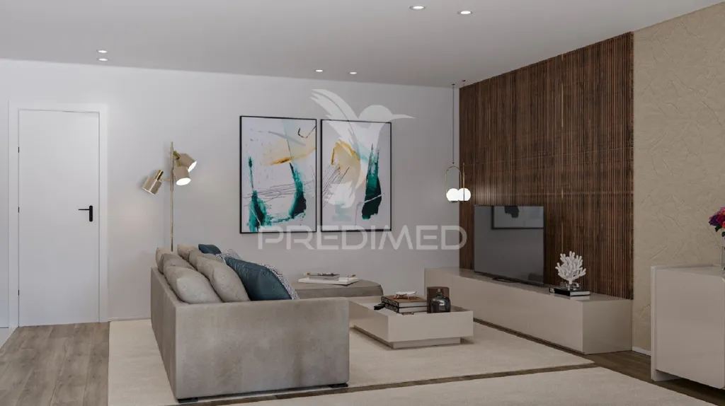 Séjour - T3 Apartment with Open Space in Real