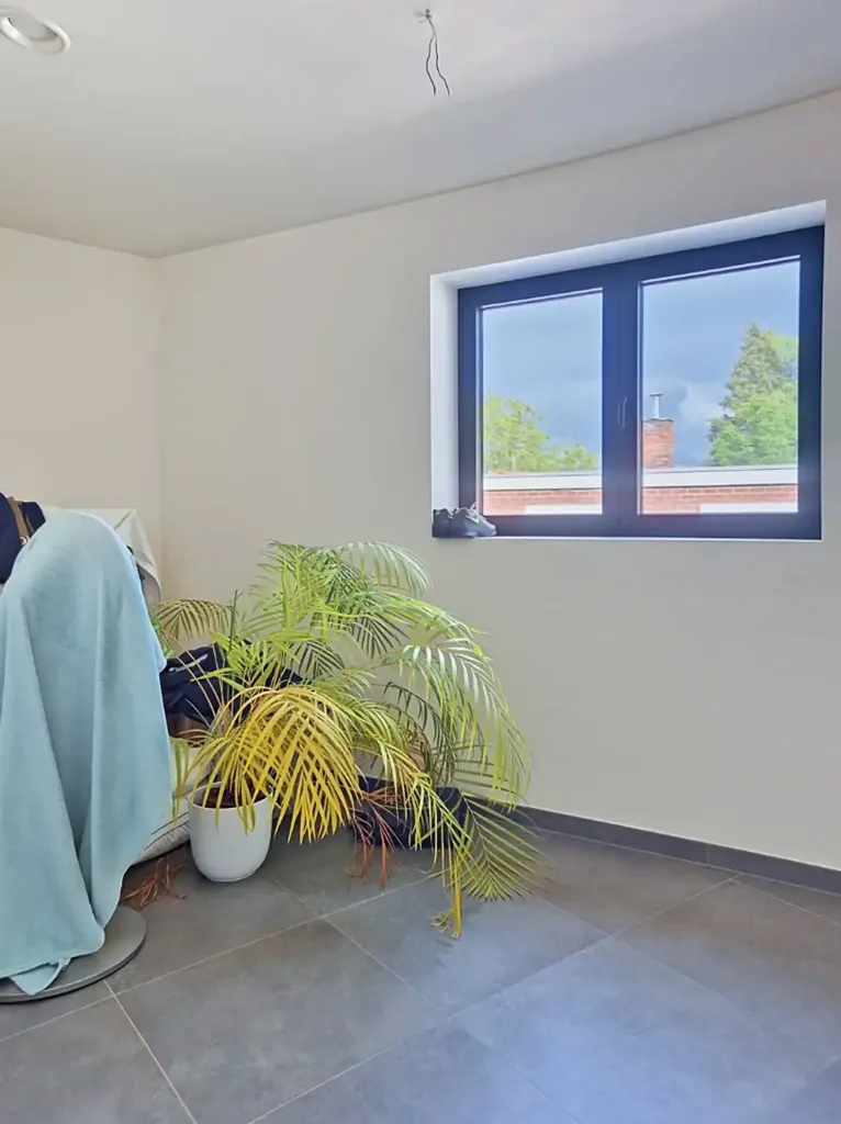 Séjour - Appartement Énergétique avec Garage à Ursel
