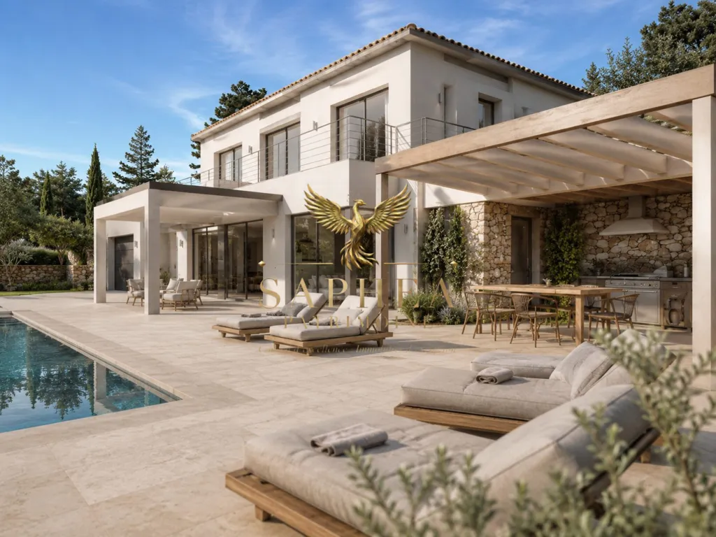 Piscine - Villa Contemporaine avec Piscine à La Cadière-d'Azur
