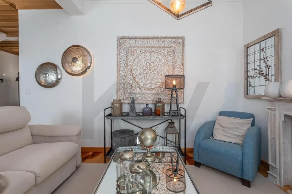 Séjour - Renovated House with Panoramic View in Lisbon