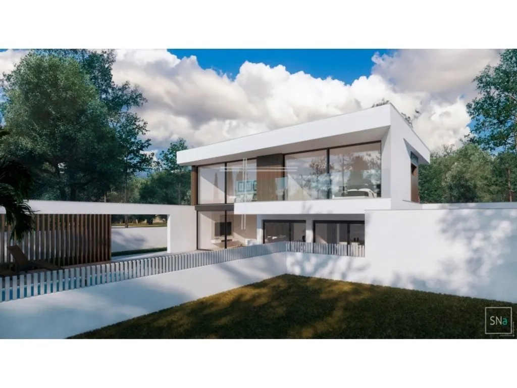 Modern Villa with Pool in Aroeira, Almada