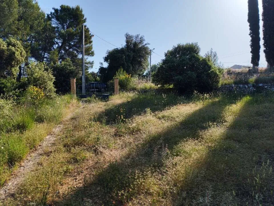 Aed - Buildable Plot with Garden in Lorgues