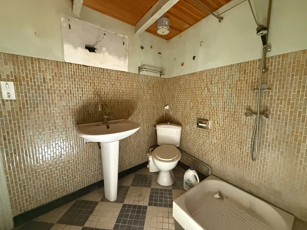 Salles de bain - Maison à Rénover avec Jardin près du Pont Miny