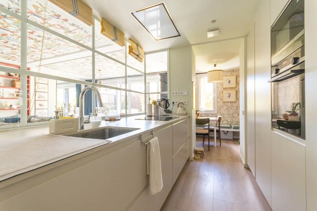 Köök - Ground Floor Flat with Garden in La Moraleja