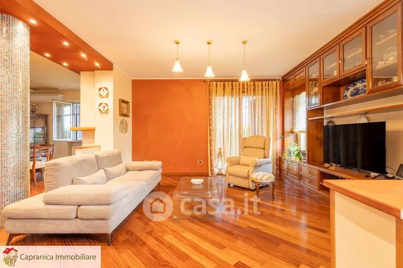 Séjour - Bifamiliar Villa with Private Garden in Capranica