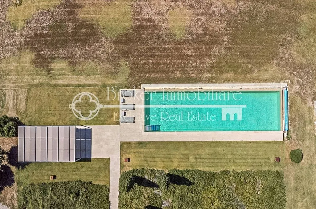Vue aérienne - Luxury Villa with Infinity Pool in Volterra, Tuscany