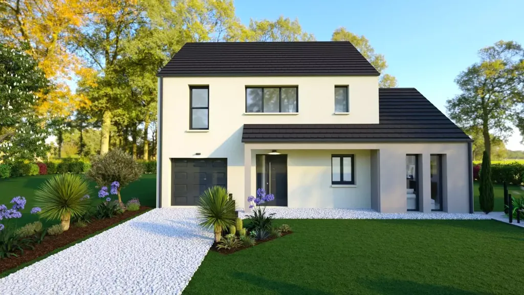 Projet de Maison RE2020 avec Terrain à Ons en Bray