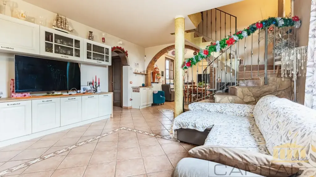 Séjour - Villa with Pool in Fucecchio