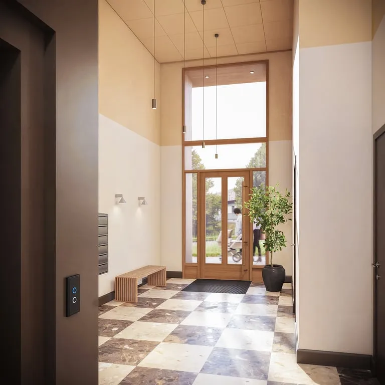 Entrée - Unique Penthouse with Sky View in Nacka