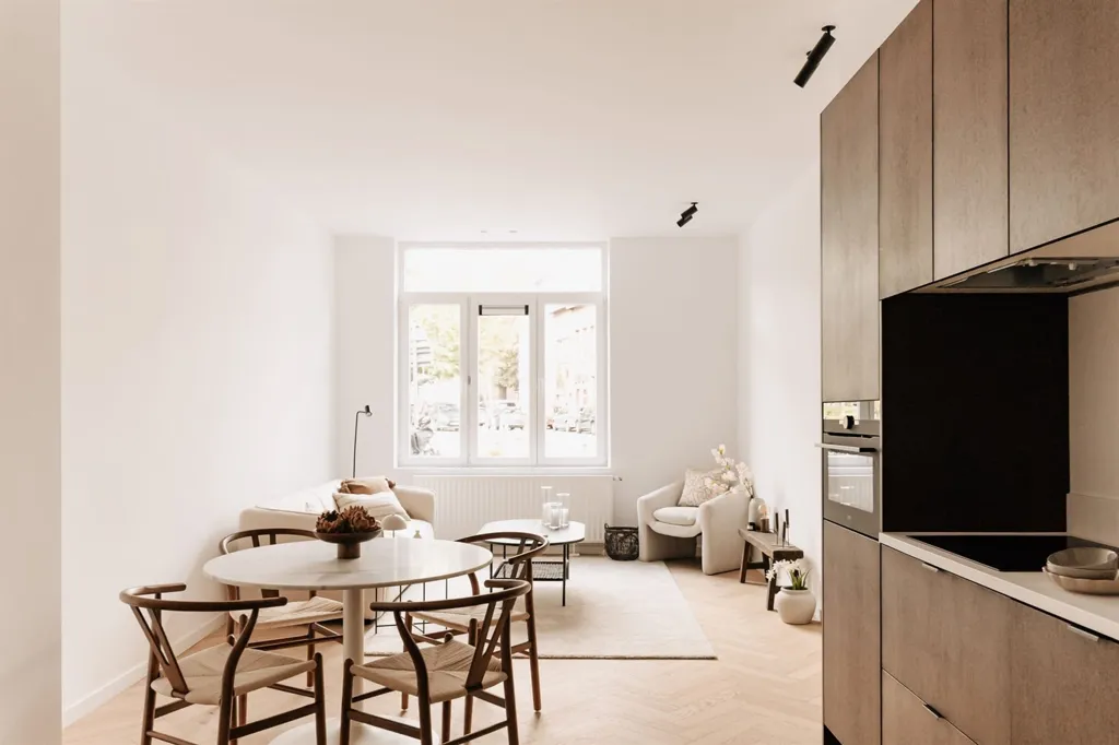 Cuisine - Appartement avec Jardin et Terrasse près du Centre d'Anvers