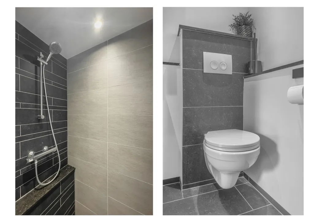 Salles de bain - Modernised Two-Storey House with Garden in Reuver