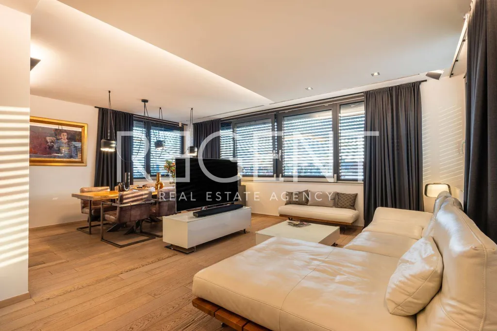 Séjour - Luxury Penthouse with Panoramic Terrace in Zagreb