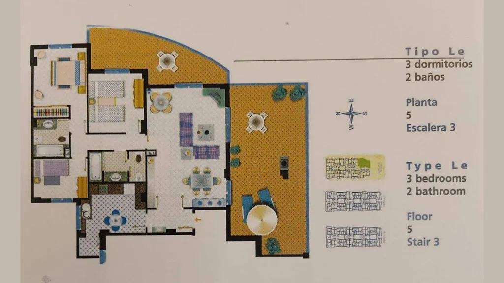 Plan - Penthouse with Sea View in Marbella