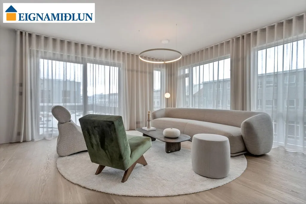 Séjour - Modern Apartments with Garden in Reykjavik