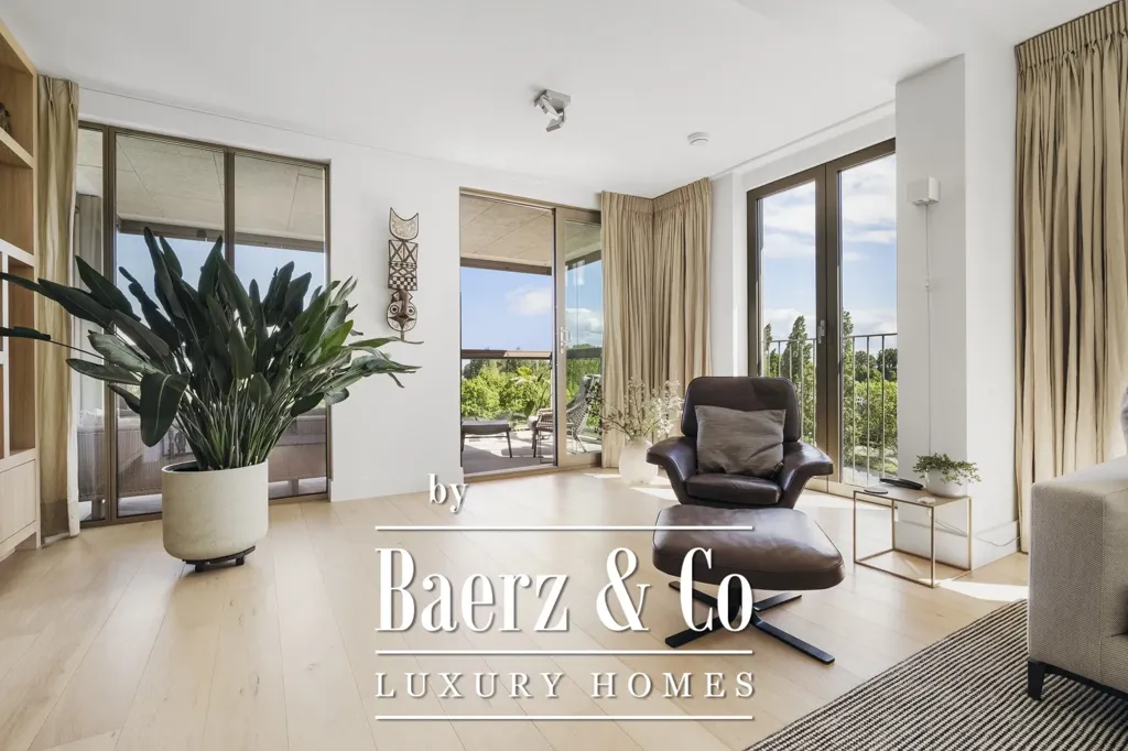 Séjour - Luxury Apartment with Balconies in Amstelveen