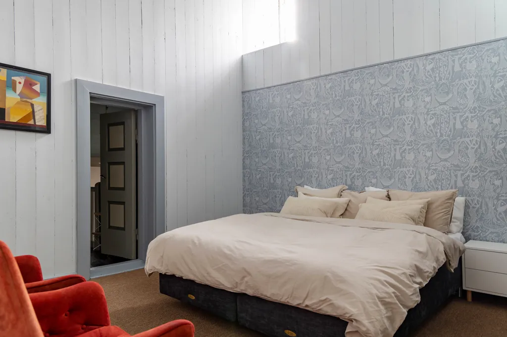 Bedrooms - Historic Villa with River View in Norrmannebo