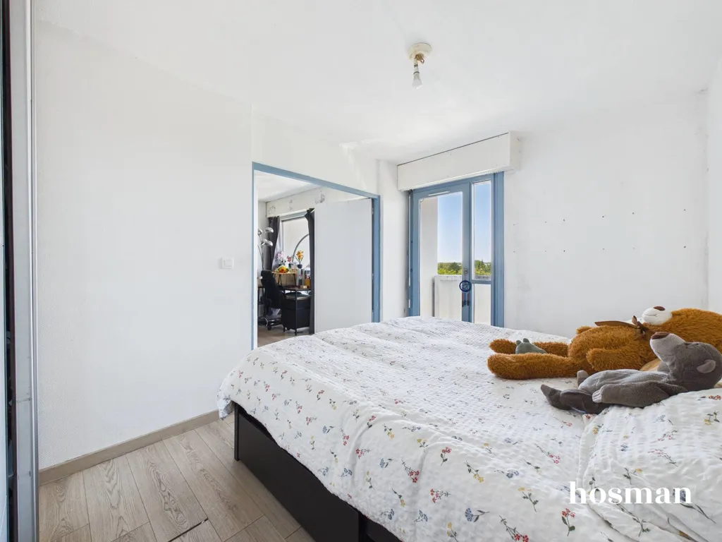 Camere da letto - 2-Bedroom Apartment with Double Balcony in Pessac