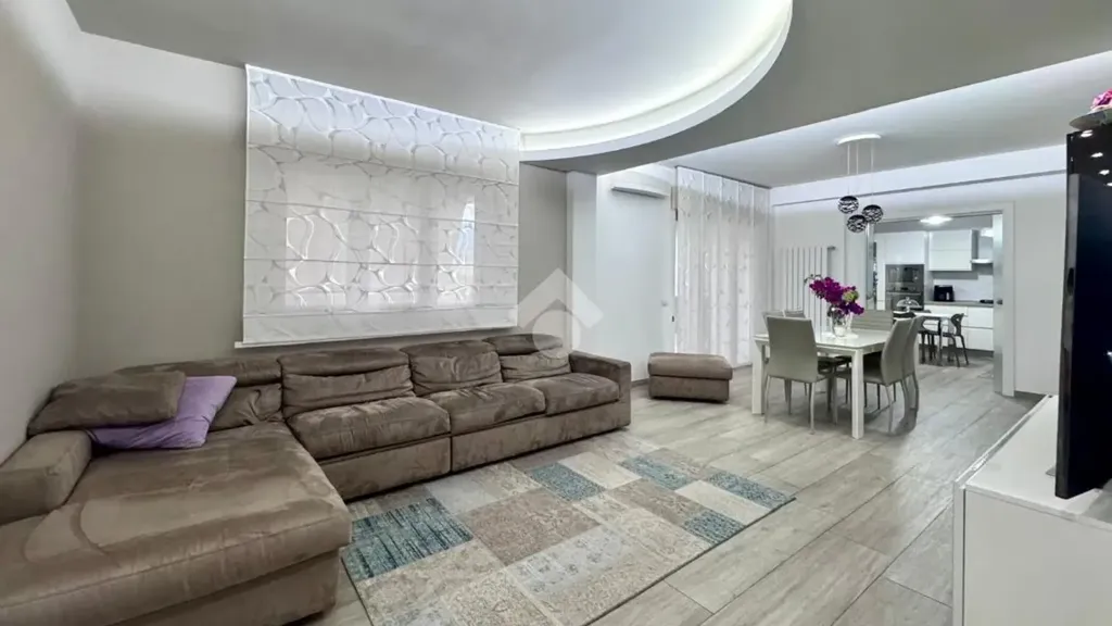 Séjour - Panoramic Penthouse with Terrace in Commenda, Rende