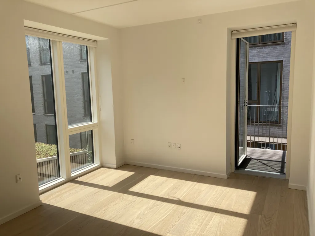 Stanze - Corner Flat with Balcony in Nordhavn