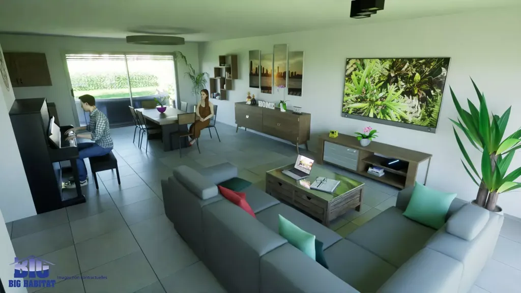 New Build House with Garage in Chieulles