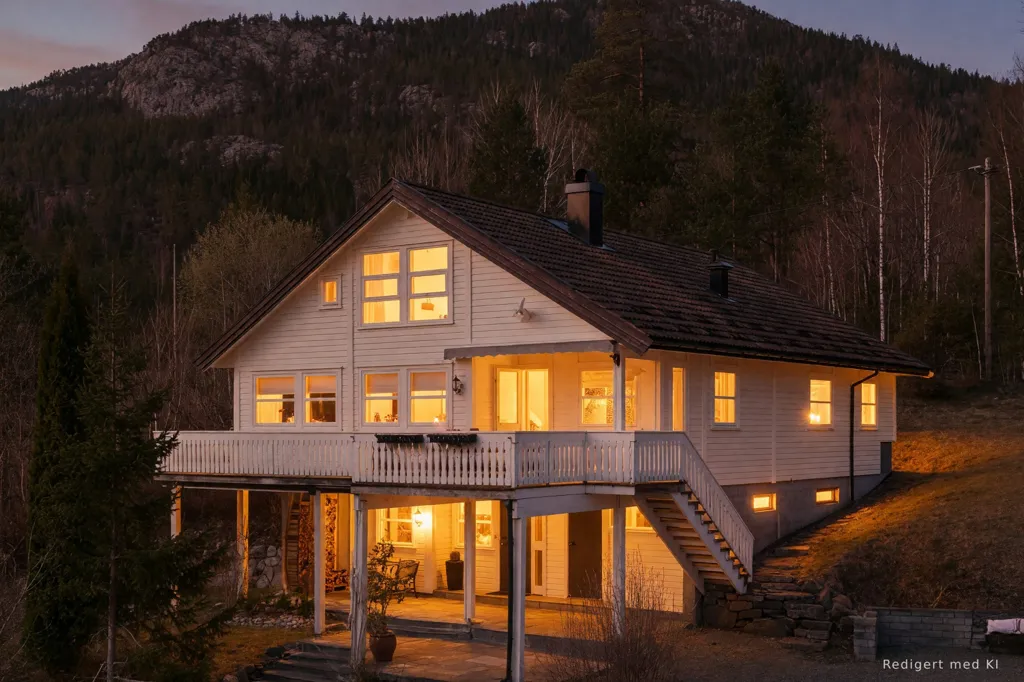 Esterno - Charming Detached House with Garden in Seljord