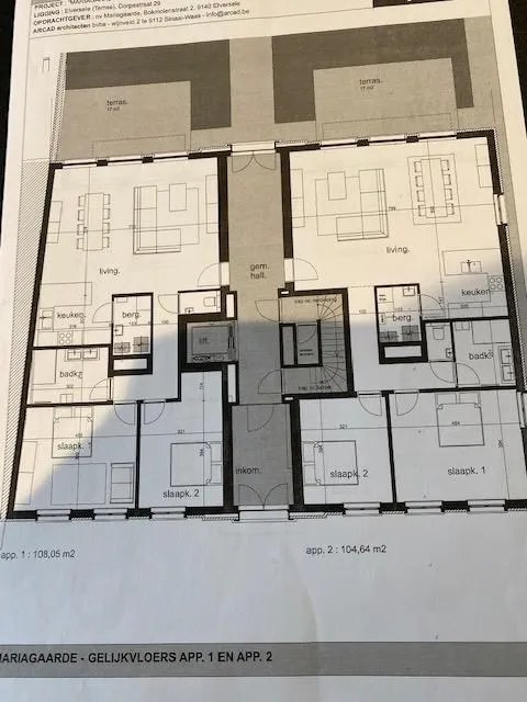 Luxury Ground Floor Flat with Terrace in Elversele