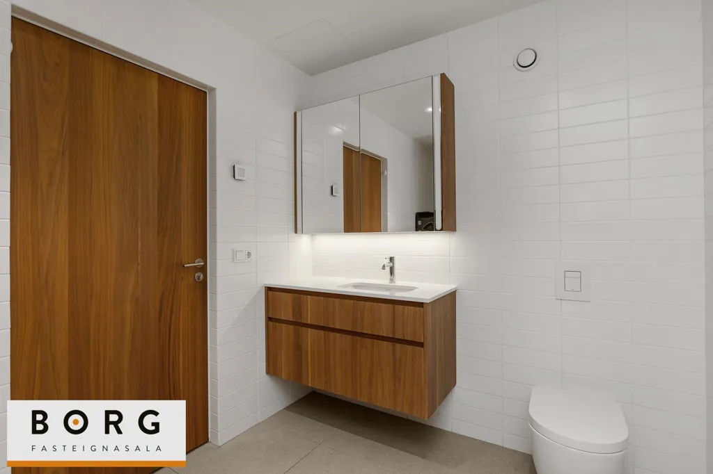 Vannitoad - Modern Apartment with Elevator in Reykjavik