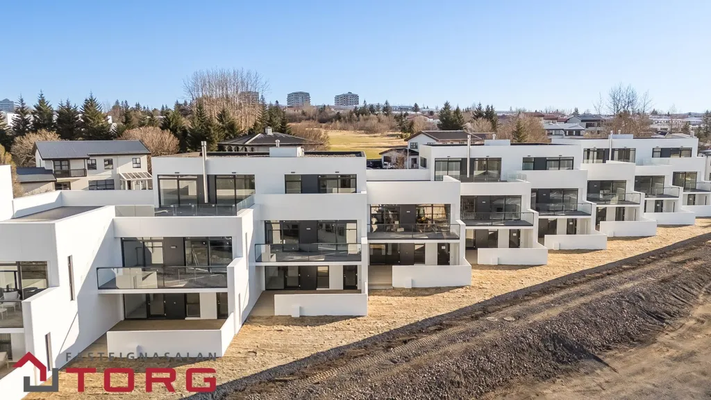 Vue aérienne - Appartement 5 pièces à Reykjavík