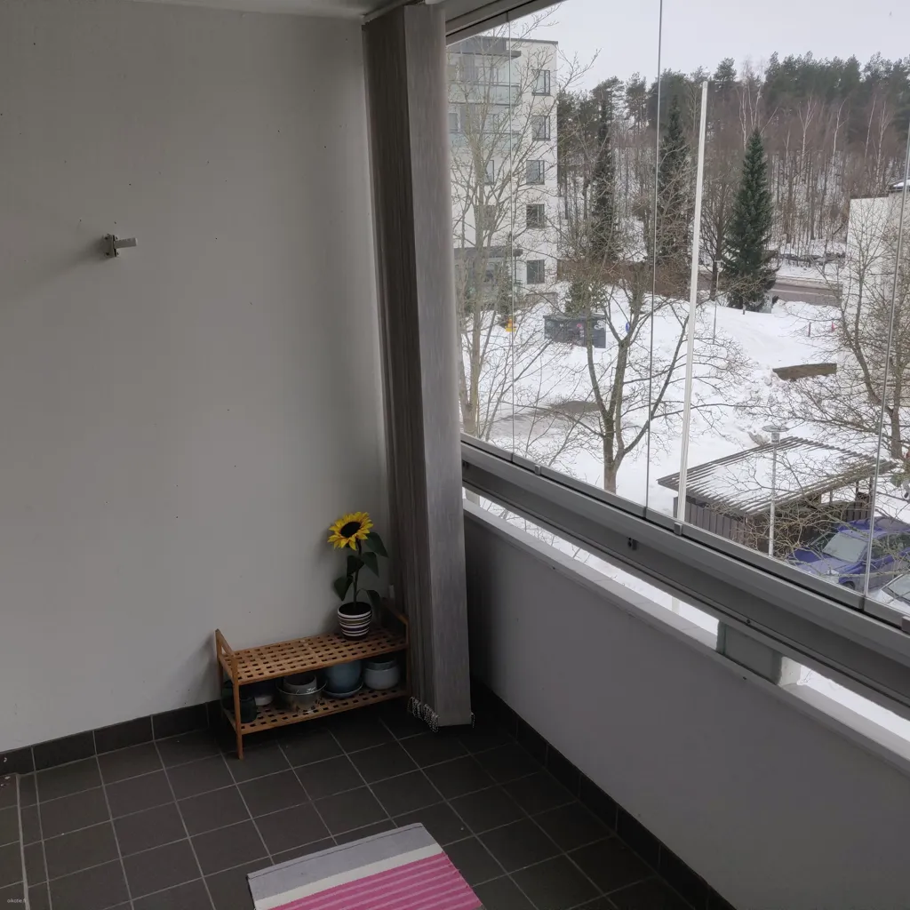 Balcony - Spacious Apartment with Balcony in Lahti