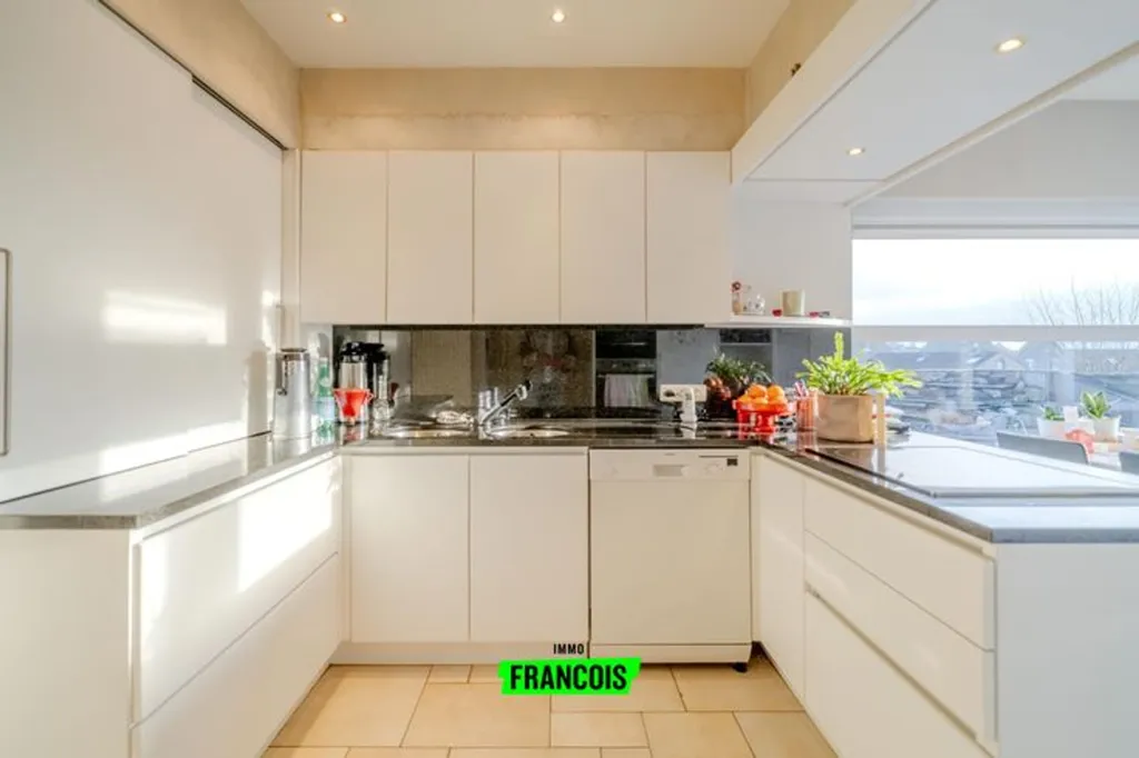 Cuisine - Appartement avec Terrasse Spacieuse à Boezinge