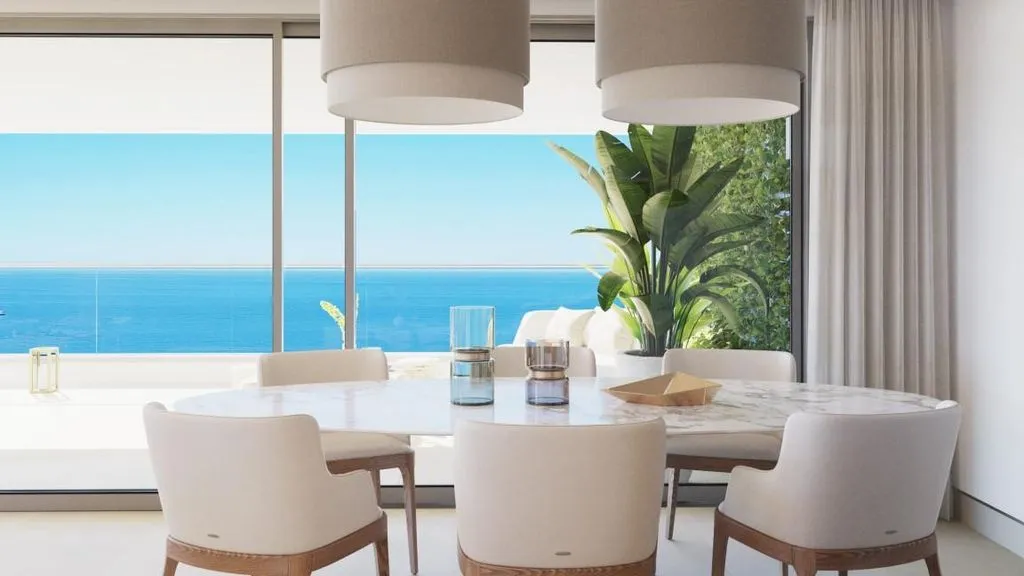Dining Room - Luxury Apartment with Sea View in Estepona