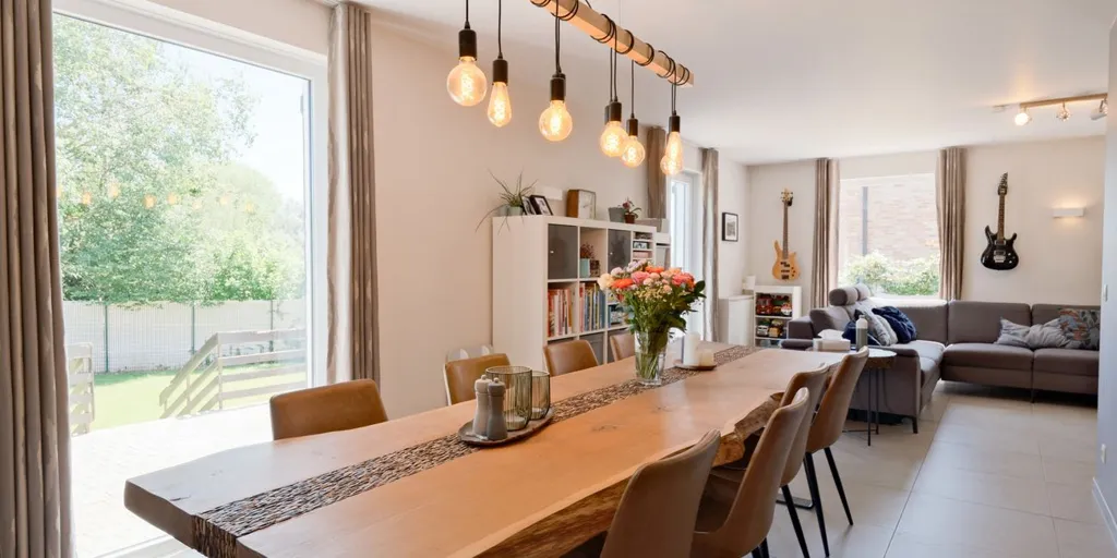 Sala da pranzo - Instapklare Villa with Terraces in Overijse