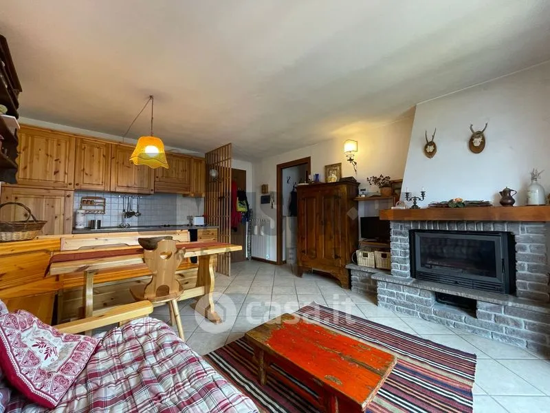 Soggiorno - Panoramic Apartment with Balcony in Vione