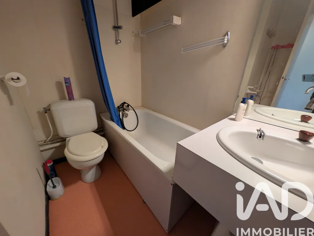 Bathrooms - Studio with Balcony at Mongie-Tourmalet
