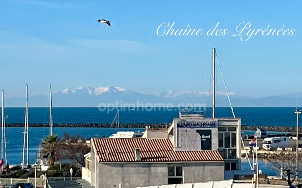 Studio with Sea View in Residenza with Gardien