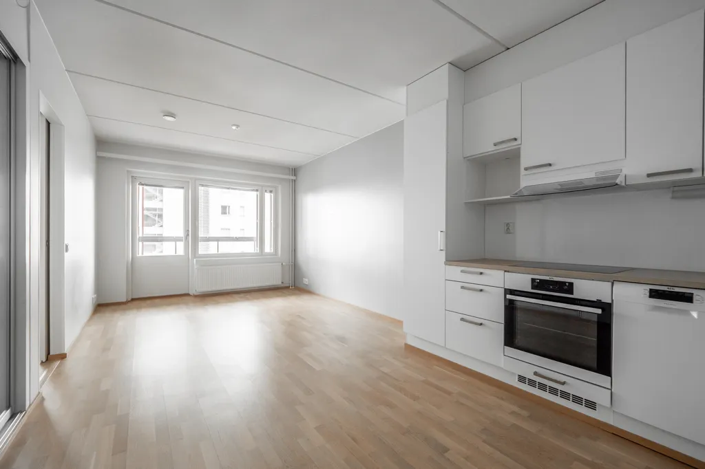 Köök - City Centre Flat with Balcony in Oulu