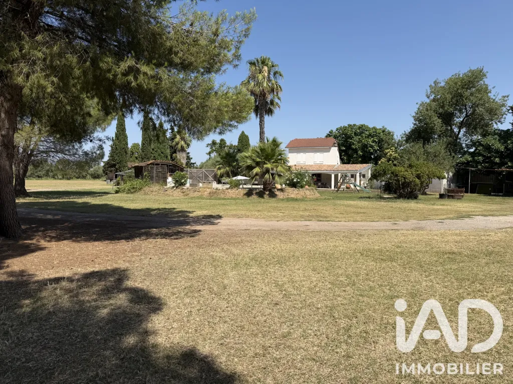 Garden - Renovated House with Pool in Agde