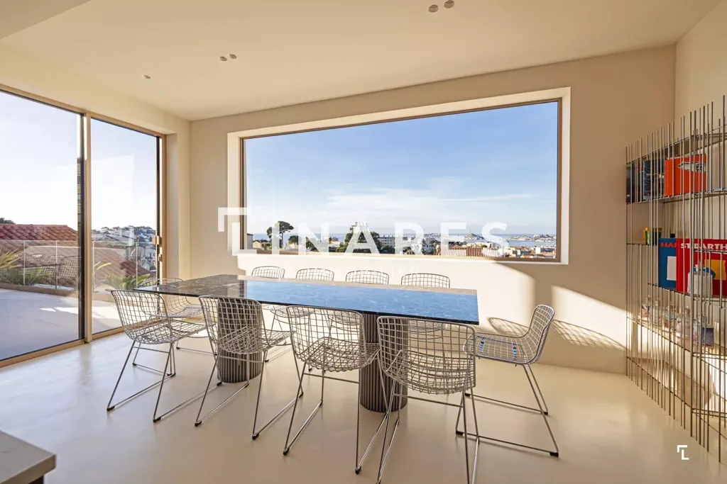 Salle à manger - Villa avec Vue Mer à Marseille 7ème