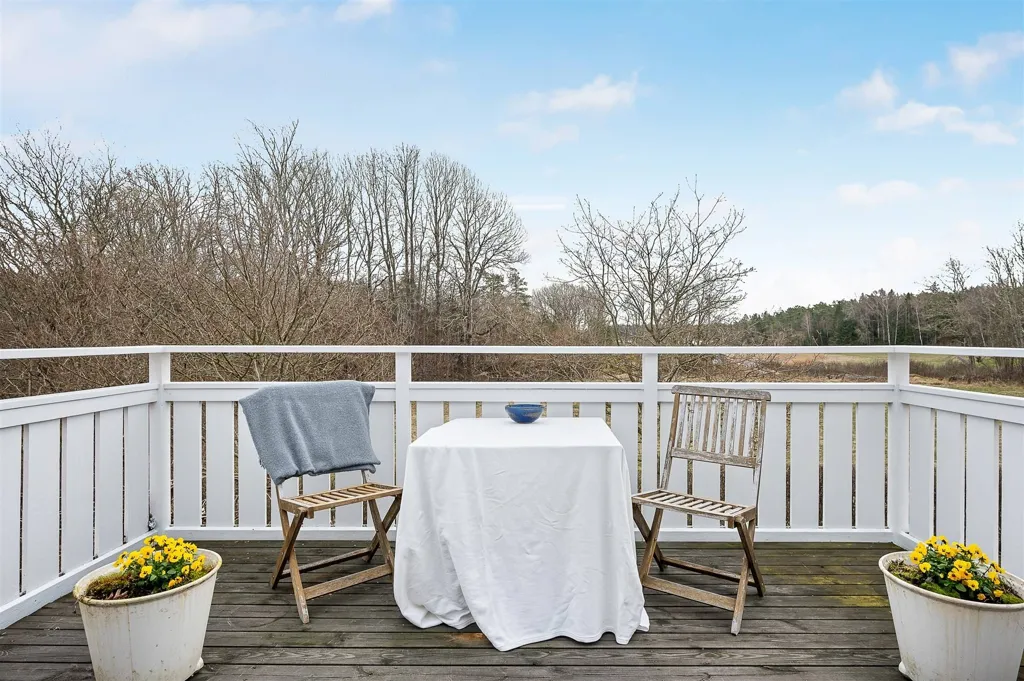 Terrasse - Charming House with Sea View in Tjärnö