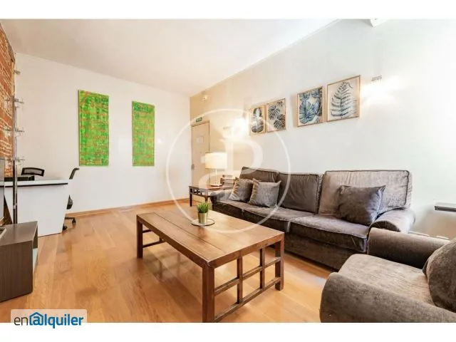 Living Room - Apartment with Ascensor in Salamanca, Madrid