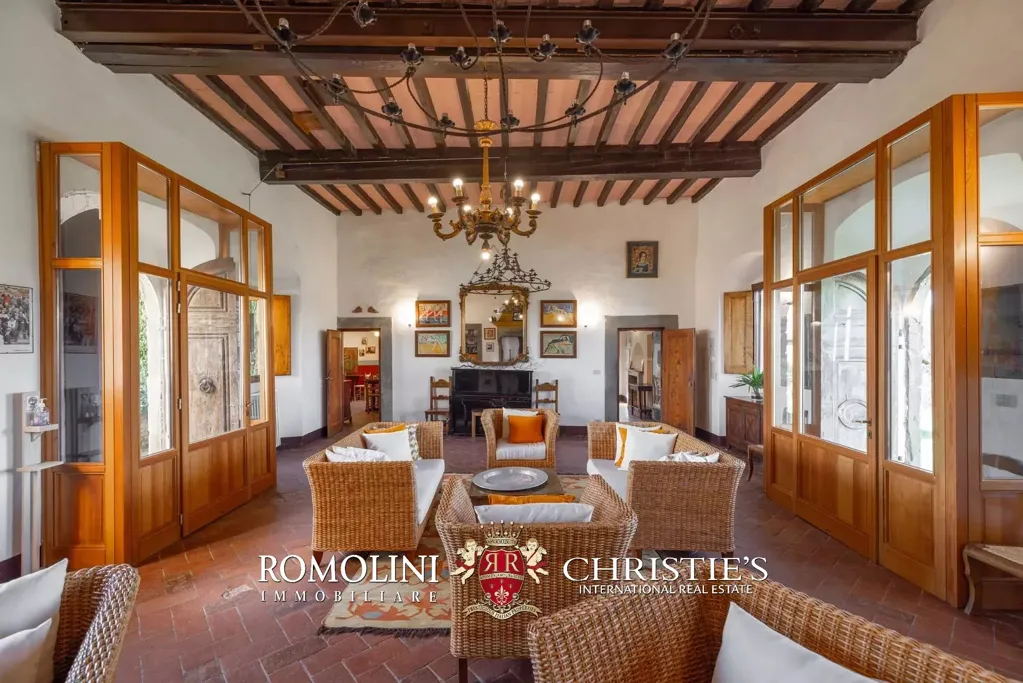 Söögituba - Historical Villa with Pool in Chianti Hills