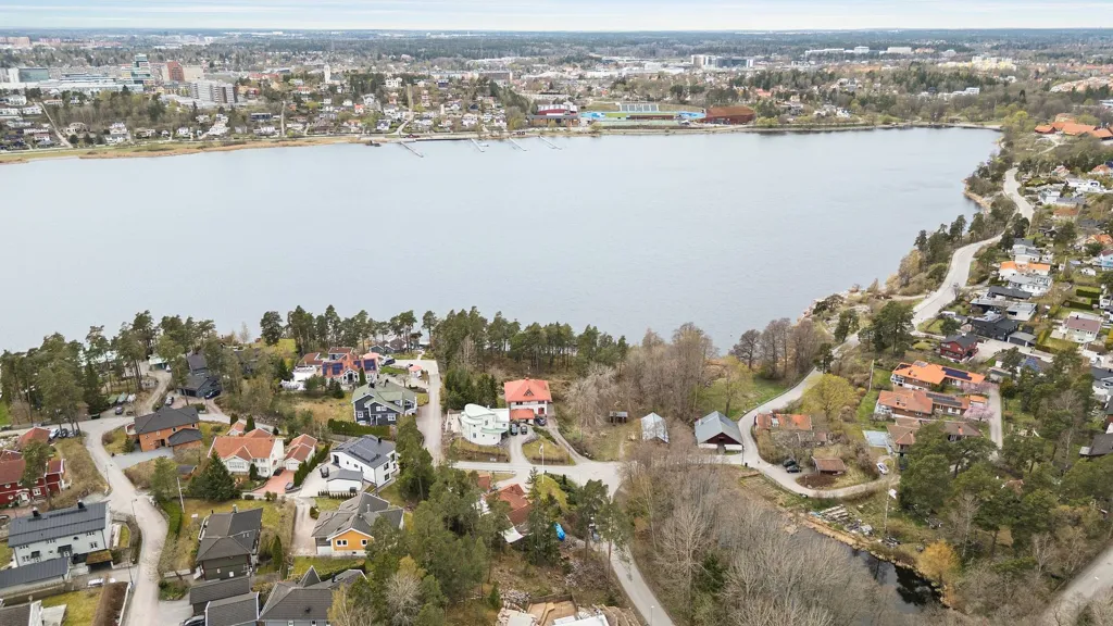 Vista aerea - Plot with Sea View in Landsnora