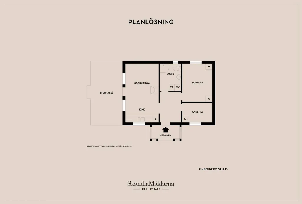 Maison 3 pièces à Tyresö kommun